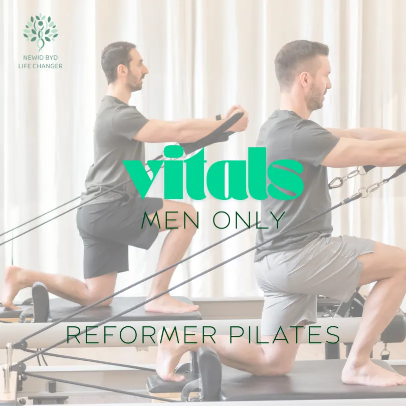 Vitals men only Reformer Pilates class at Life Changer Penarth